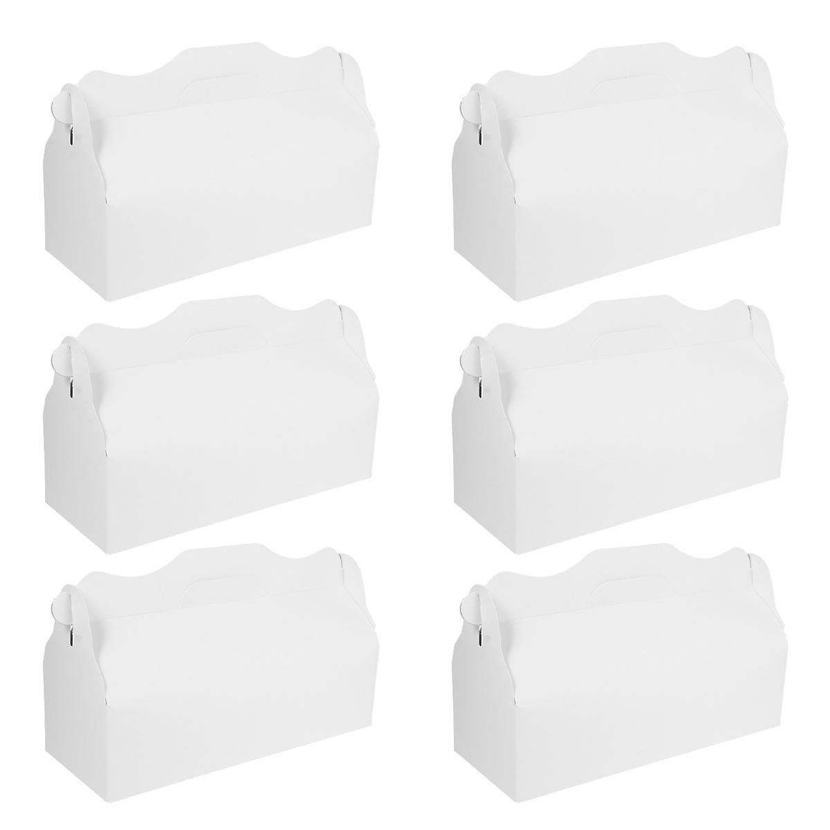 Cake Roll Box For General Users Food-Grade Paper Material 27.5X10.5X7.5CM 10Pcs