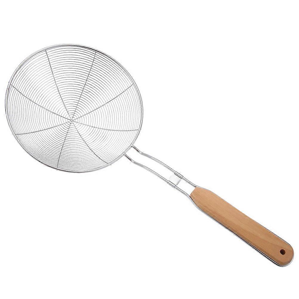 Fried Oil Strainer Strainer Spoon Impurity Filtering Cooking Oil Filter 43.70X18.00X5.00CM Rustproof 1Set