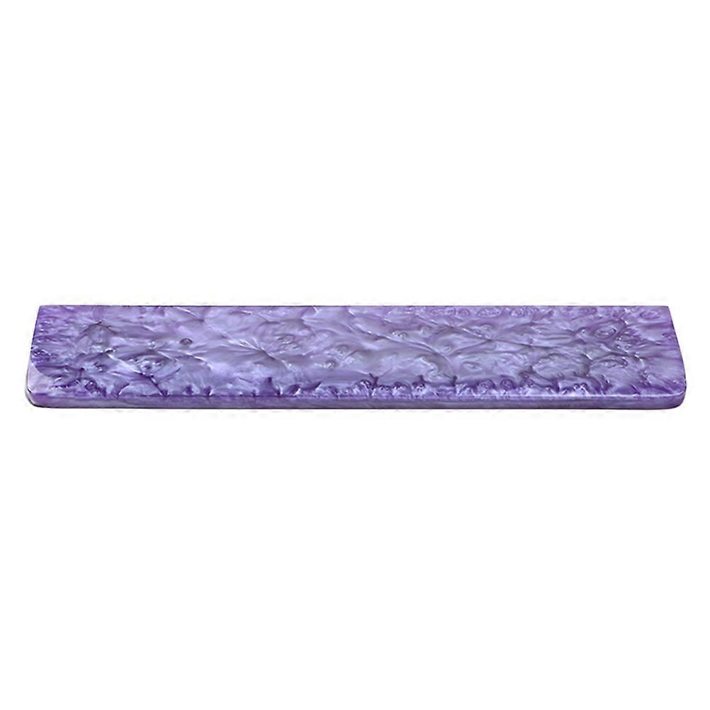 Wrist Cushion For Keyboard Computer Wrist Rest Ergonomic Design Hand Pain Relief Purple 44.2X8X1.6CM 1Pack