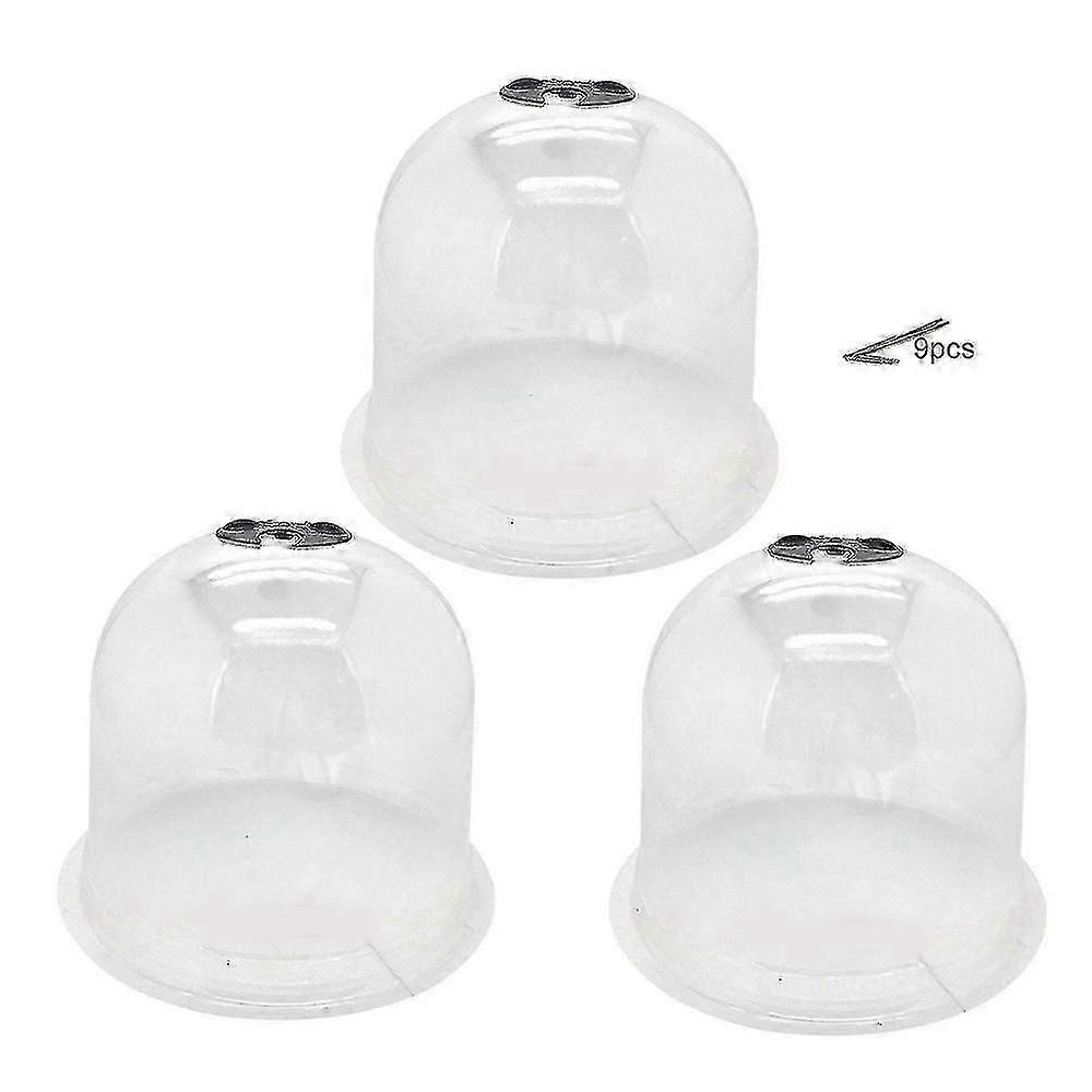 再利用可能な庭の植栽サーマルウォームドームクローシュ保護カバー - 3個セット