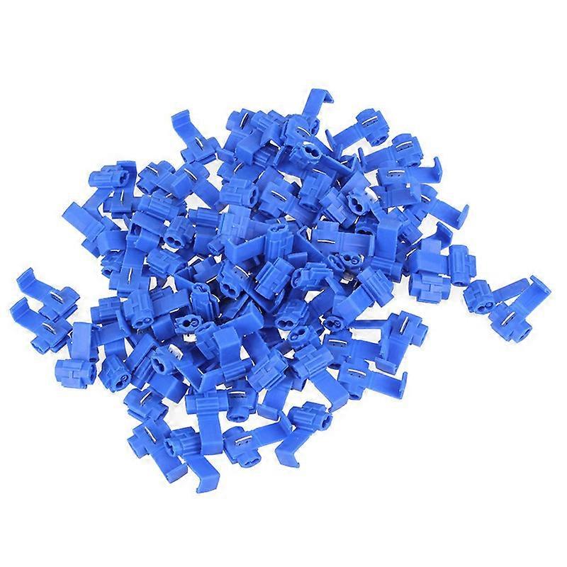 60pcs Scottish lock wire quick connect terminal wire connector quick connect branch connector - 60pcs blue
