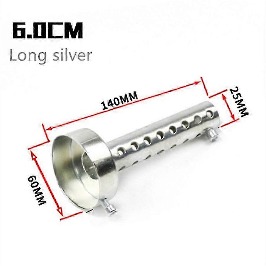 Universal Adjustable Motorcycle Exhaust Muffler Silencer Sound Baffle Insert 35mm/42mm/45mm/48mm/60mm