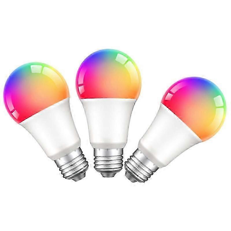 Tuya Wifi E27 Led Lamp RGB Led Light Bulb Alexa Smart Bulb Compatible With Google Assistant For Smart Life Decoration