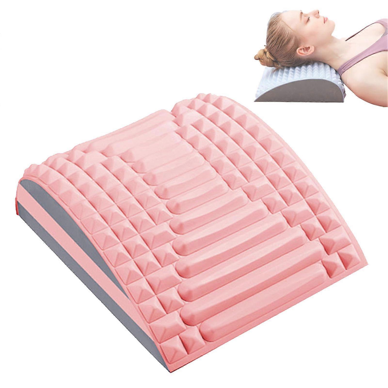 Neck and Back Stretcher, Neck Cracker for Relieving Lower Back Pain, Lumbar Spine Soothing Device for Intervertebral Disc Relief. Ref: 5206