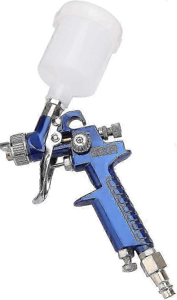 Multi-purpose Airbrush Set Car Spray Gun Oil Paint Pneumatic Gravity Airbrush Compatible with European Type Connector (1.0mm)