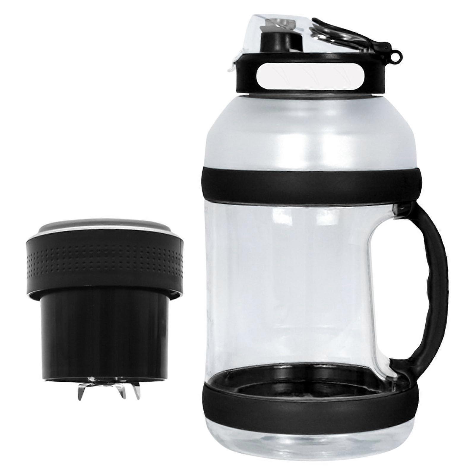 Powerful 2000 ml Fruit Juice Mixer for Indoor and Outdoor Use - Large Capacity Black Juicer for Smoothies and Cocktails
