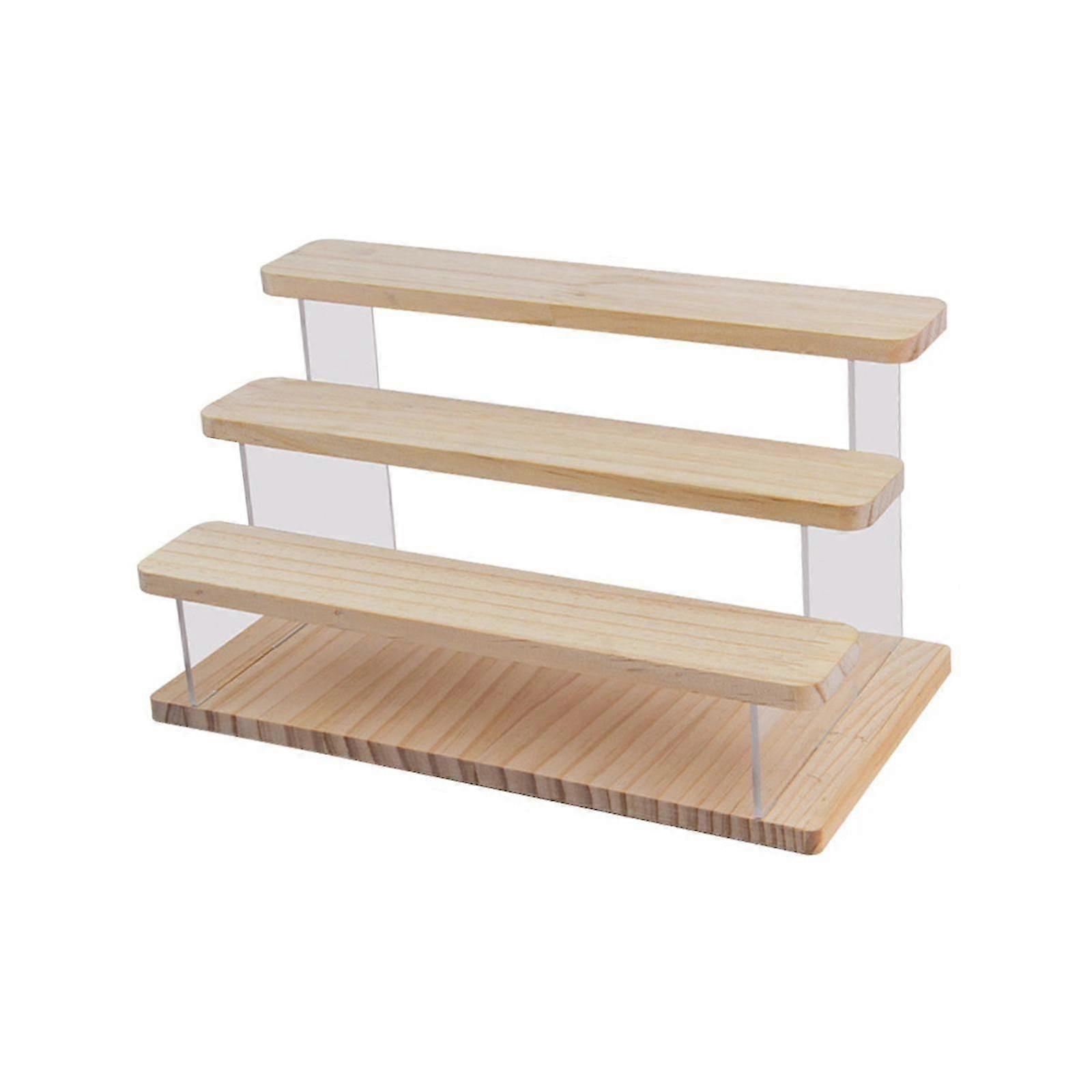 Three layers Display Shelf Display Props Jewelry Rack for Collectibles