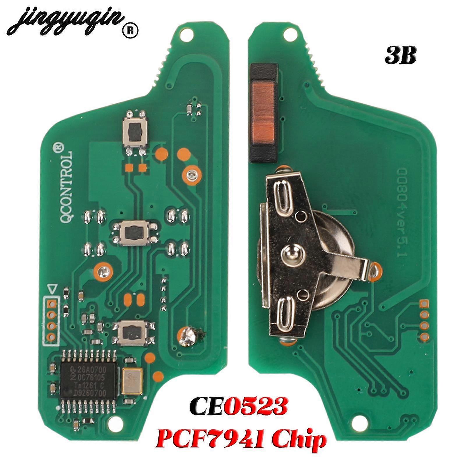 For Peugeot 407 407 307 308 607 Citroen C2 C3 C4 C5 ASK Remote Key Circuit Board~00991
