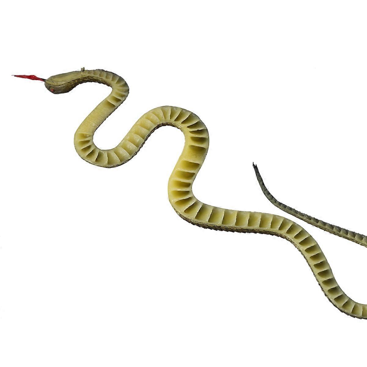 Rubber Snake Pretend Trick Toy Garden Props