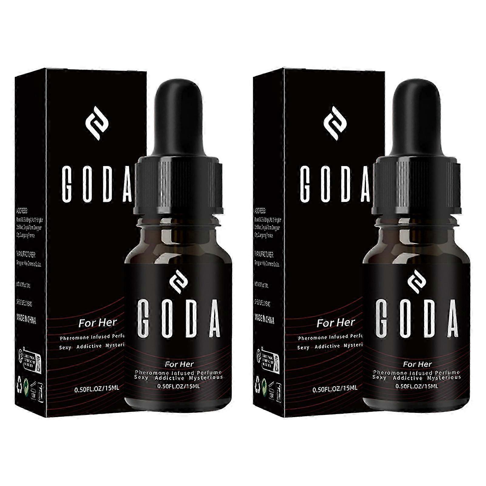 1-3x Goda For Her Pheromone Perfume For Women - 15ml/0.50 Fl. Oz Long-lasting Goda Pheromone Perfume