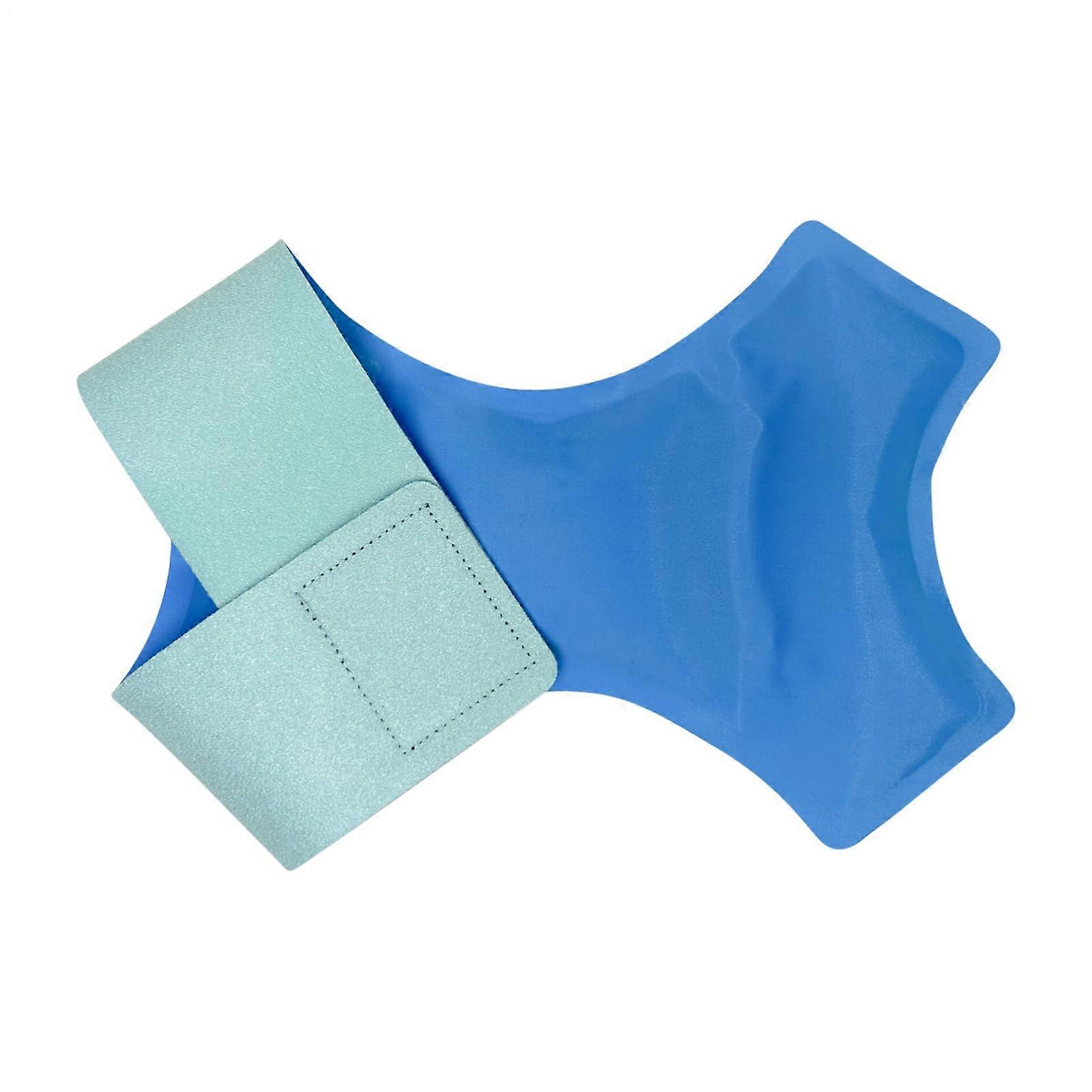 Ankle Ice Pack, Reusable Gel Warm and Cold Compress for Feet, Nylon Foot Wrap with Comfortable Fit and Adjustable Size