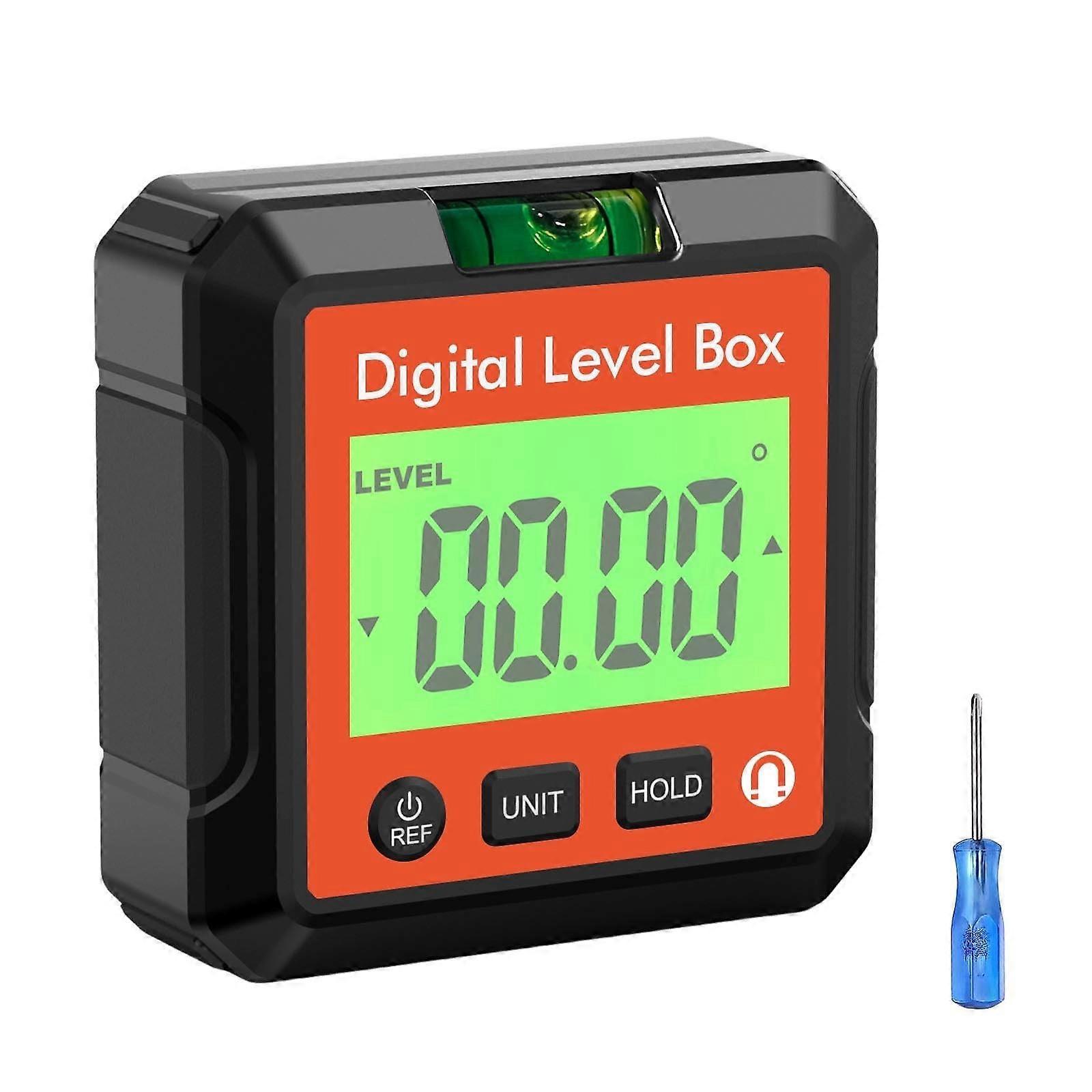 Digital Inclinometer for Angle Measurement, Outdoor Use, High Precision, Compact 5.8 x 2.5 cm