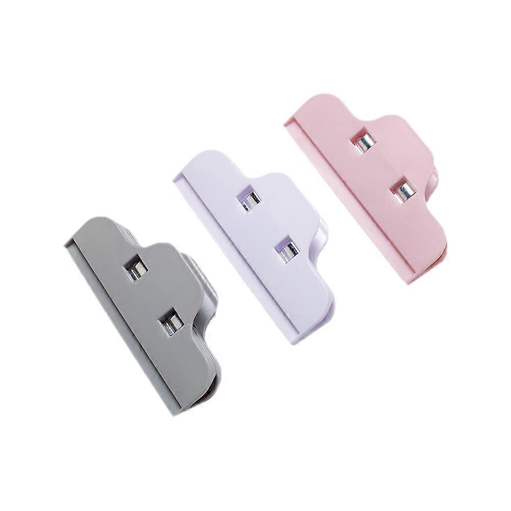 10pcs Multi Function Plastic Clips for Food Sealing, Clothing Repair, Office Use & Home Organization – Random Color Assortment