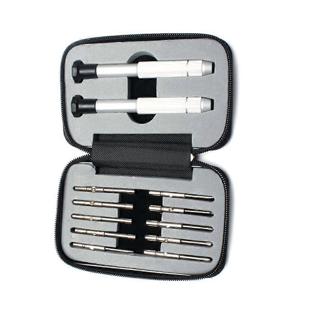 12pcs Eyeglasses Sunglasses Repair Kit with Nose Pads Screws Ear Hooks and Screwdriver