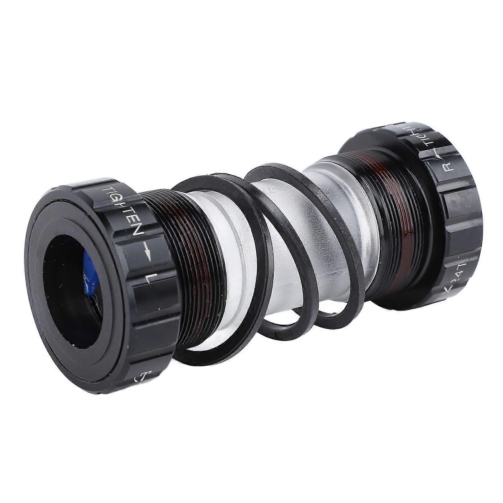 Bottom Bracket 24mm Spindle Screw Type Threaded Bottom Bracket Replacement for 68-73mm Mountain Road Cycling