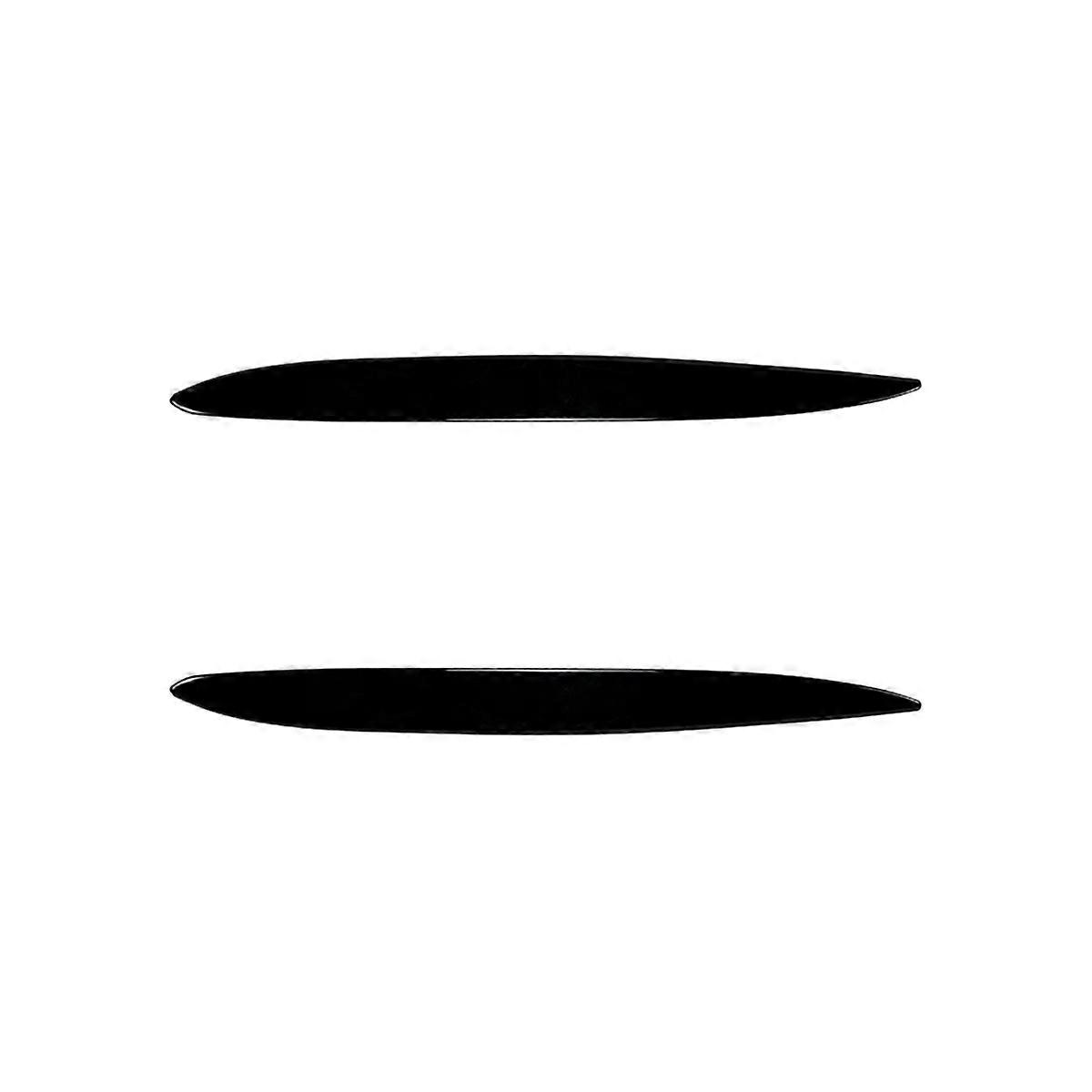 Front Headlight Eyebrow Cover Trim Sticker for MX-5 NC Miata 2009-2015 Exterior Accessories Bright Black
