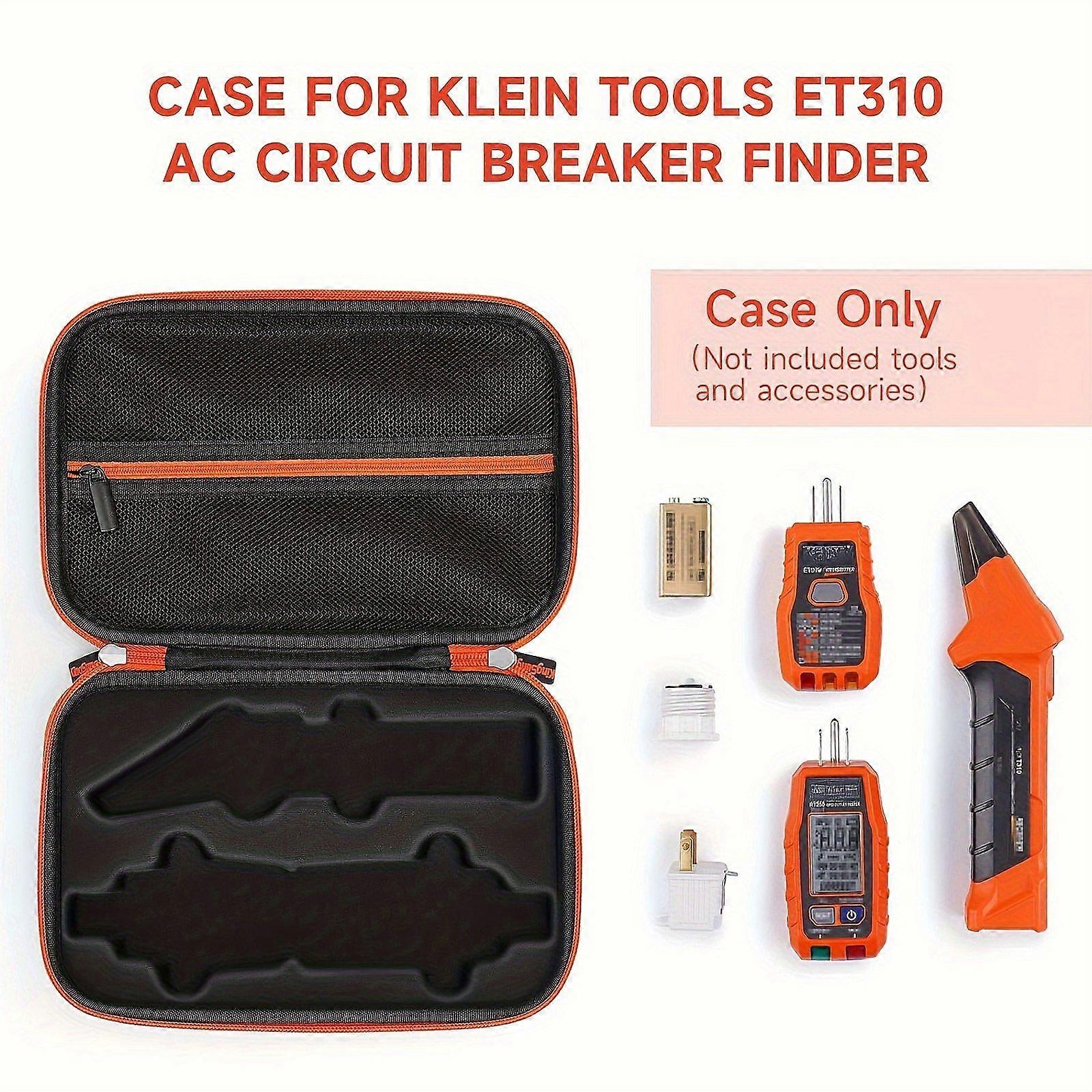 Storage Case Klein Circuit Breaker Finder Outlet Repair Kit Gfci Tester Only N2Q