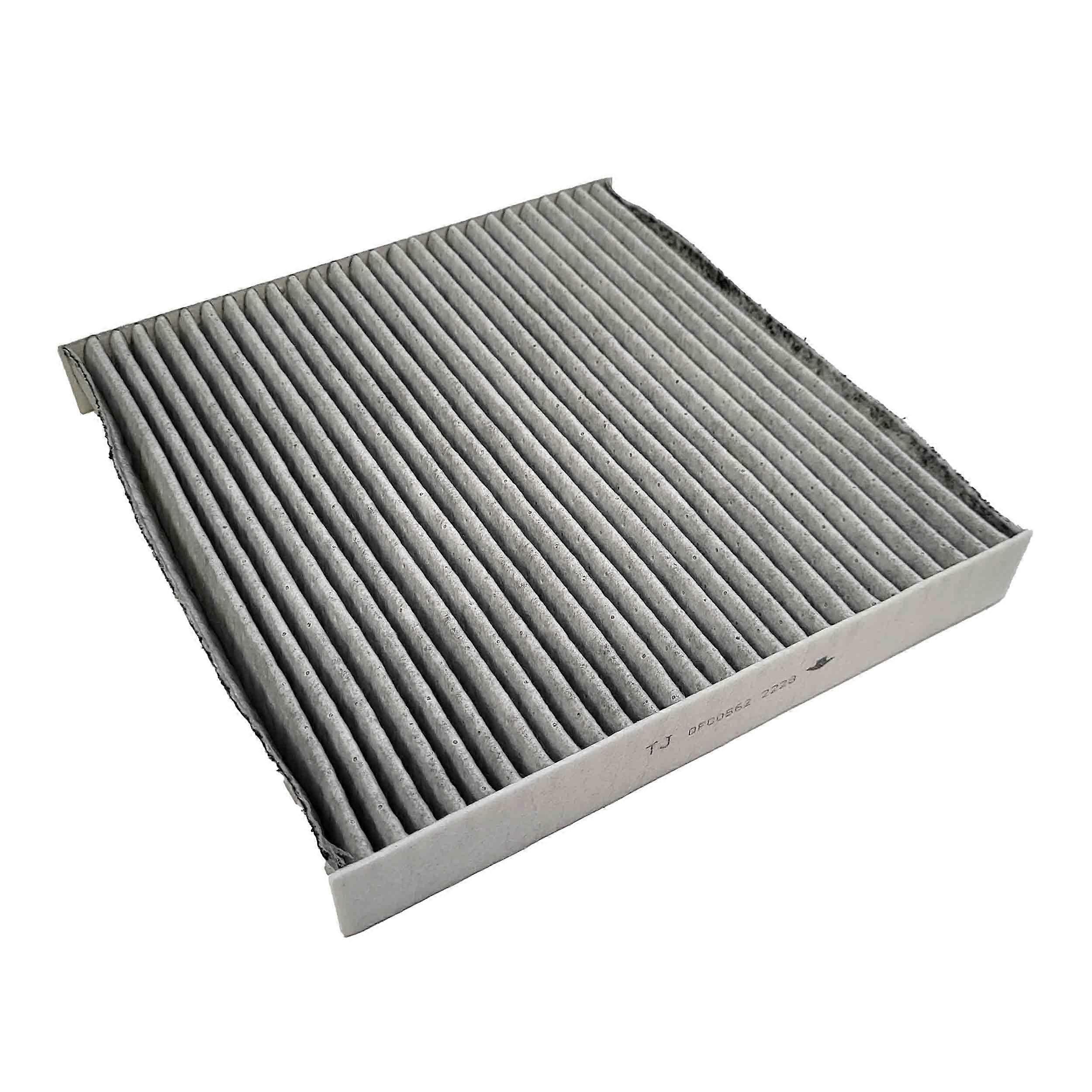 Cabin Air Filter Activated Carbon QFC0562 Compatible with Various Vehicle Models, High Efficiency and Odor Reduction