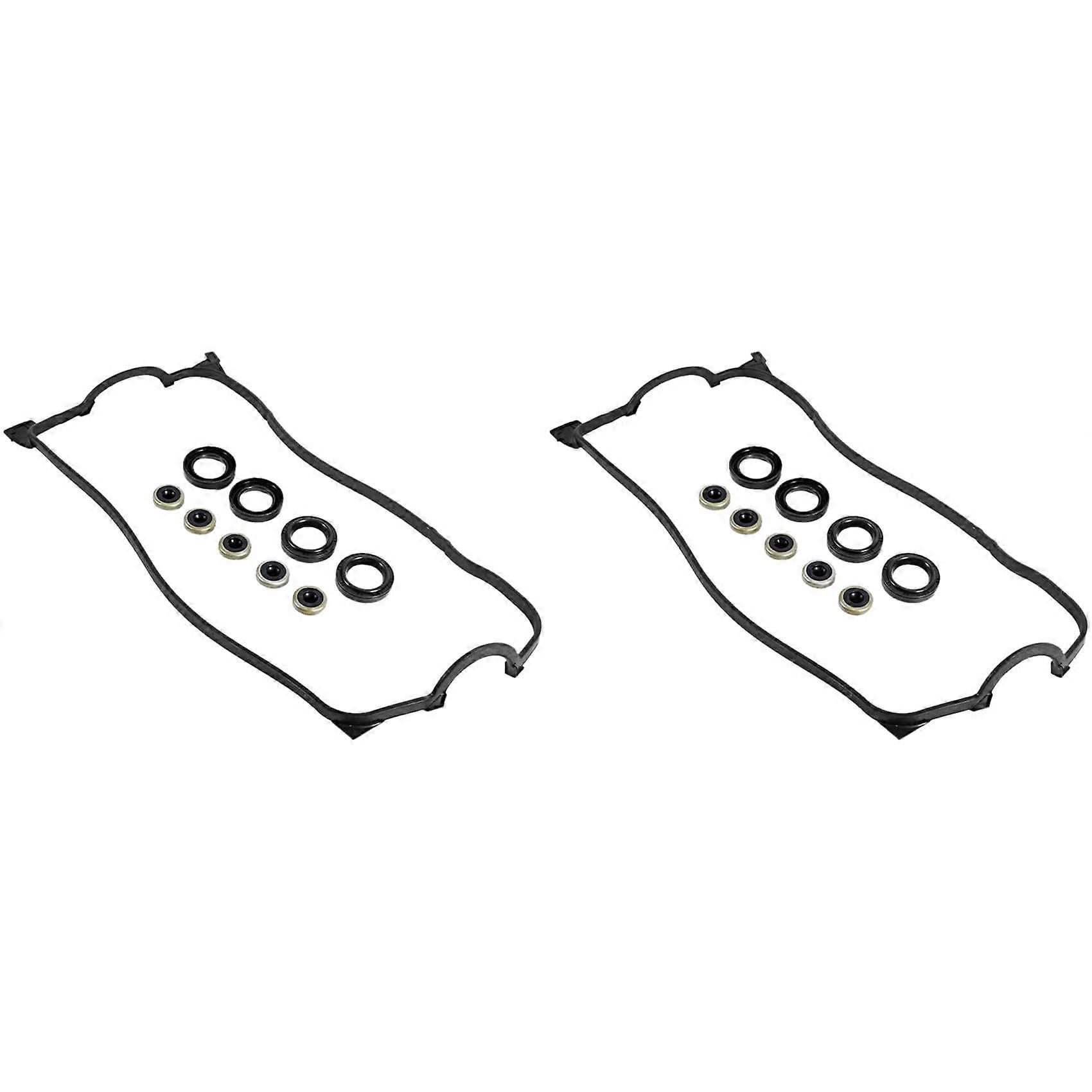 12030-P2A-000 Valve Cover Gasket Set for del SoL Engine, Compatible with Specific Models, Durable Material