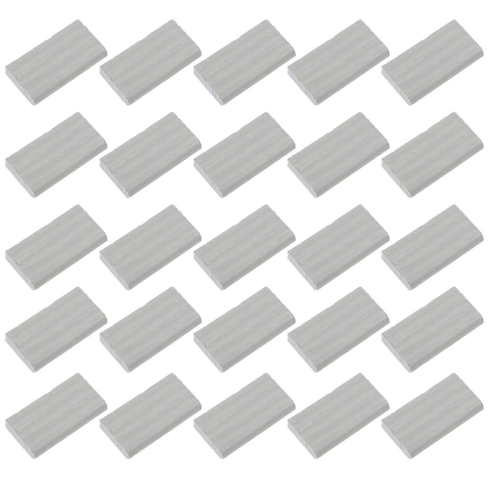 Diy Mini Blocks For Micro Landscape Ornaments Sand Table Architecture Dark Grey 50Pcs