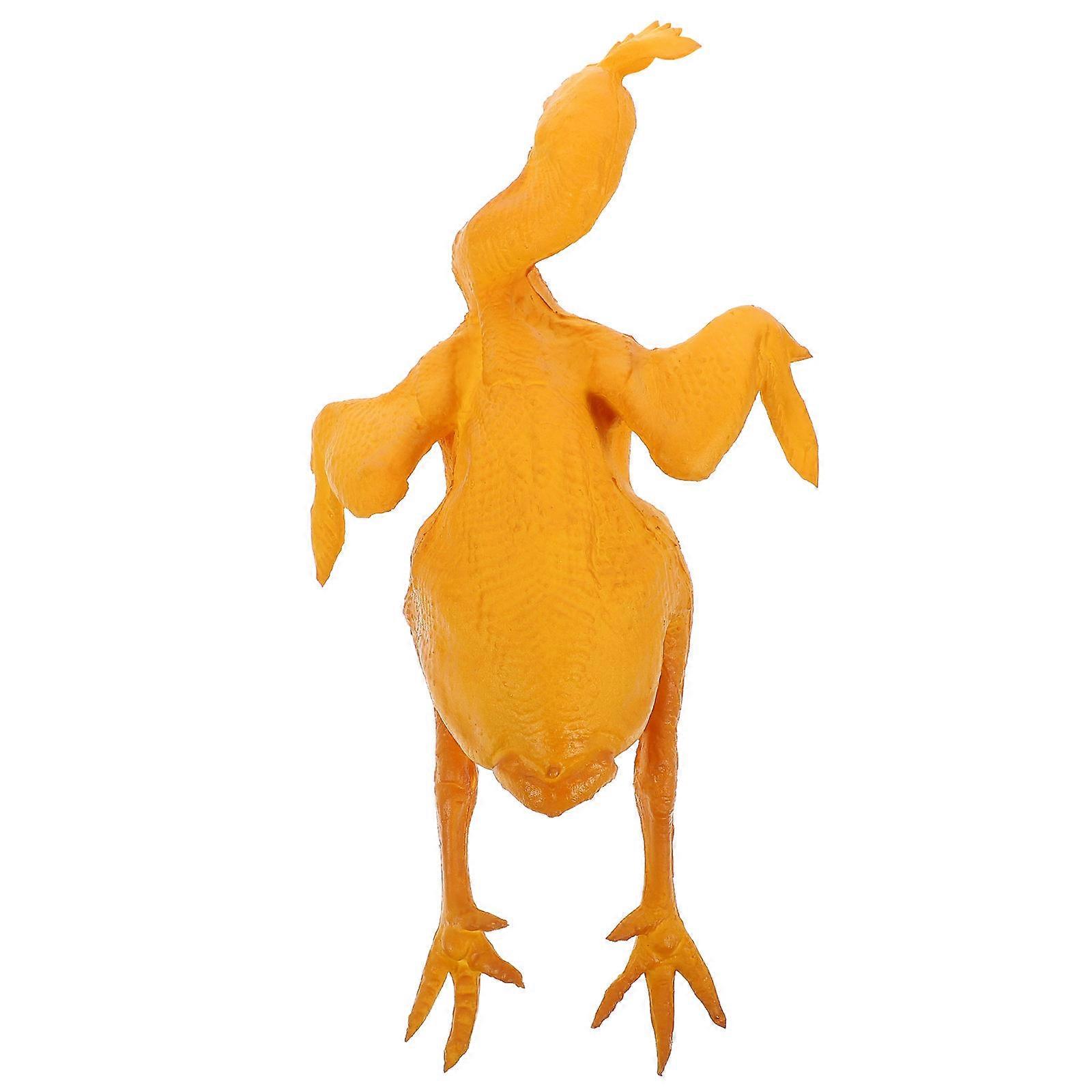 Artificial Chicken Display Decoration For Cafe Tabletop Decor 39X20X11CM 1Pack