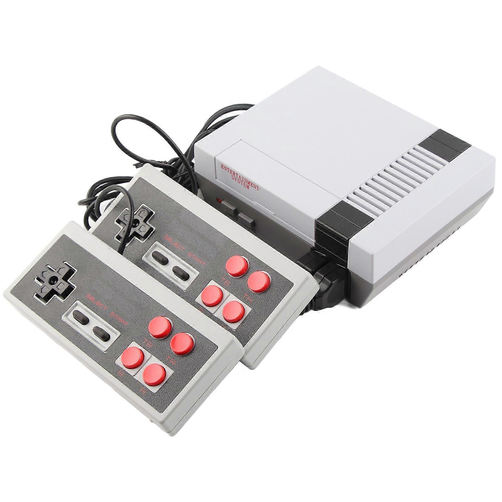 Retro Game Console Classic Mini Retro Game System Plug and Play Childhood Video Game Consoles with 2 Controllers 