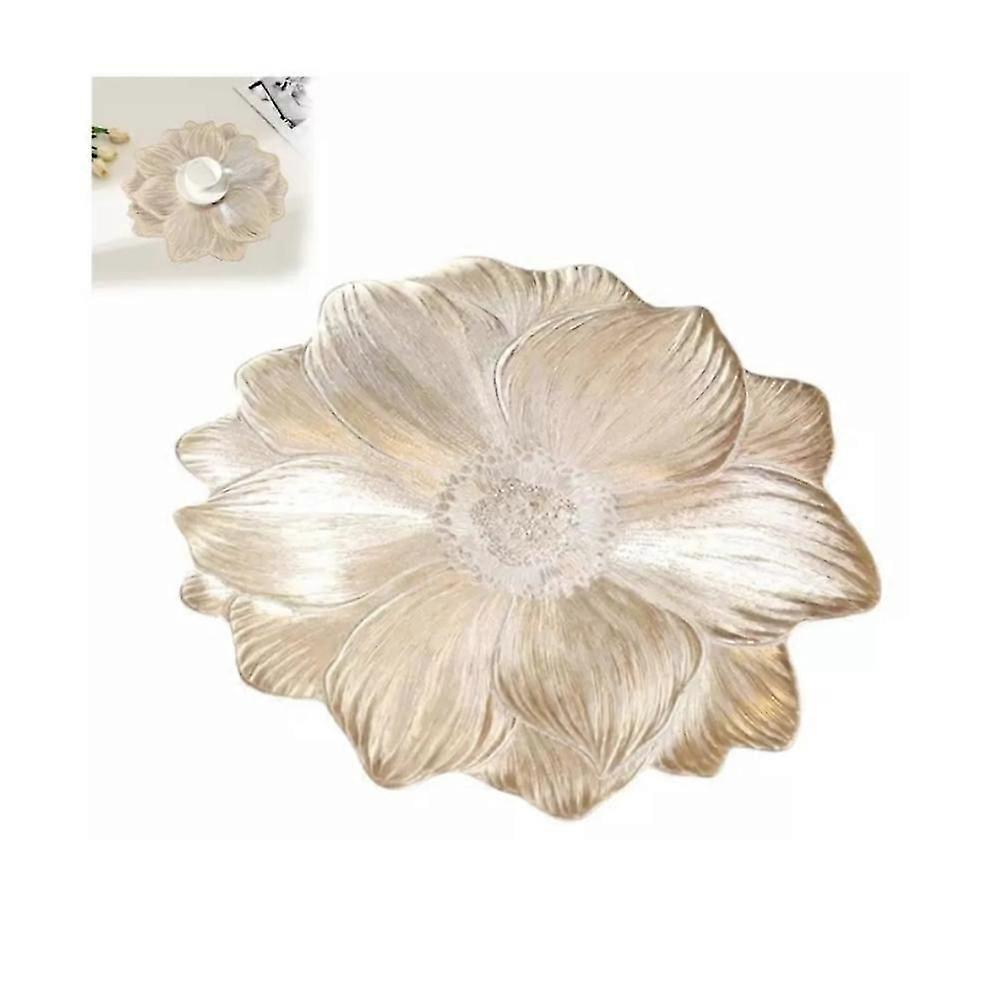 Set de table créatif Raidley en PVC, imperméable et résistant à l'huile, motif fleurs