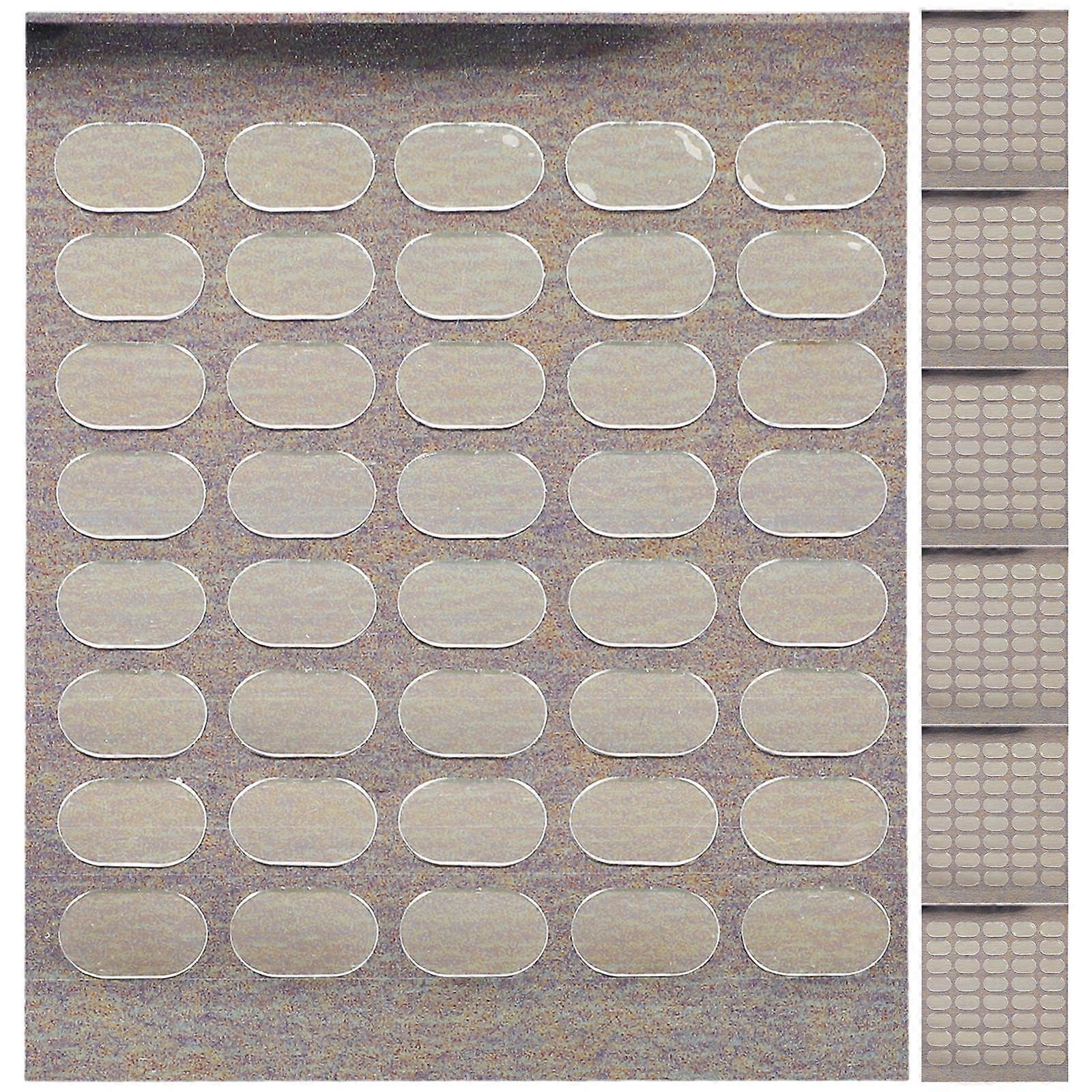 Nail Glue Double Sided Tape For Customer Display 1.2x0.8cm Size Transparent Sheets