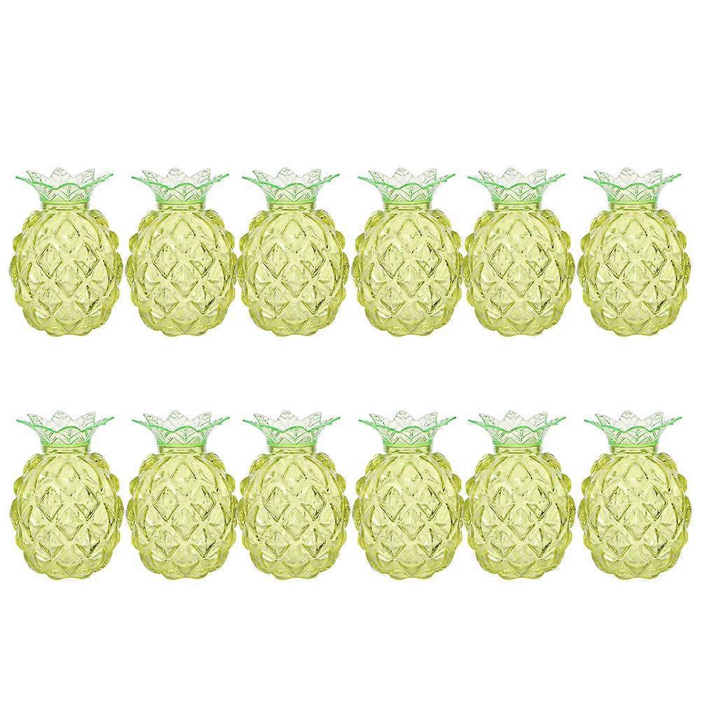 Adorable Yellow Fruit Shape Plastic Candy Box for Party Favors and Storage Use 12 Pieces