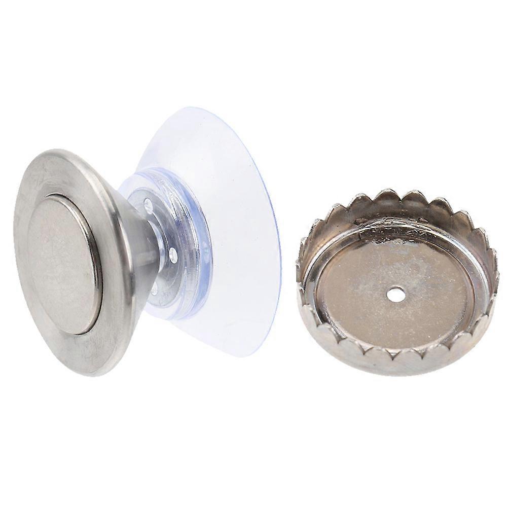 Magnetic Soap Holder for Shower Wall Made of Stainless Steel Silver Easy to Install and Remove 1 Piece