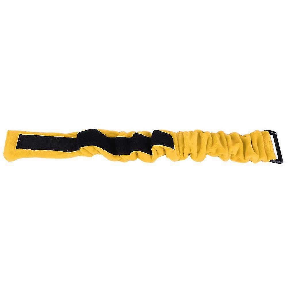 Three-Legged Race Game Bands for Kids & Adults - Outdoor Sports Activity Ropes in Bright Yellow for Fun Team Challenges