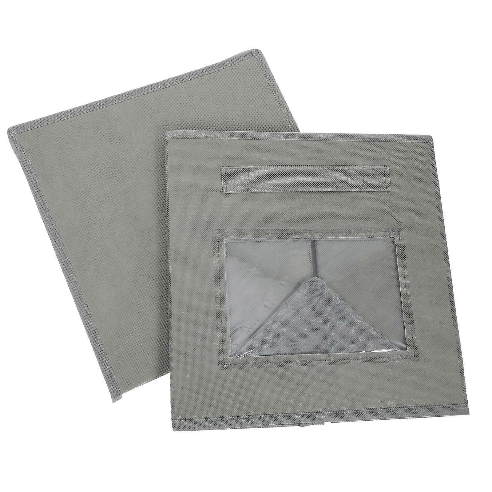 Klær Oppbevaringsbeholdere Skap Arrangør Søppelkasser Multi Purpose 28x28x28cm Stue 1 stk