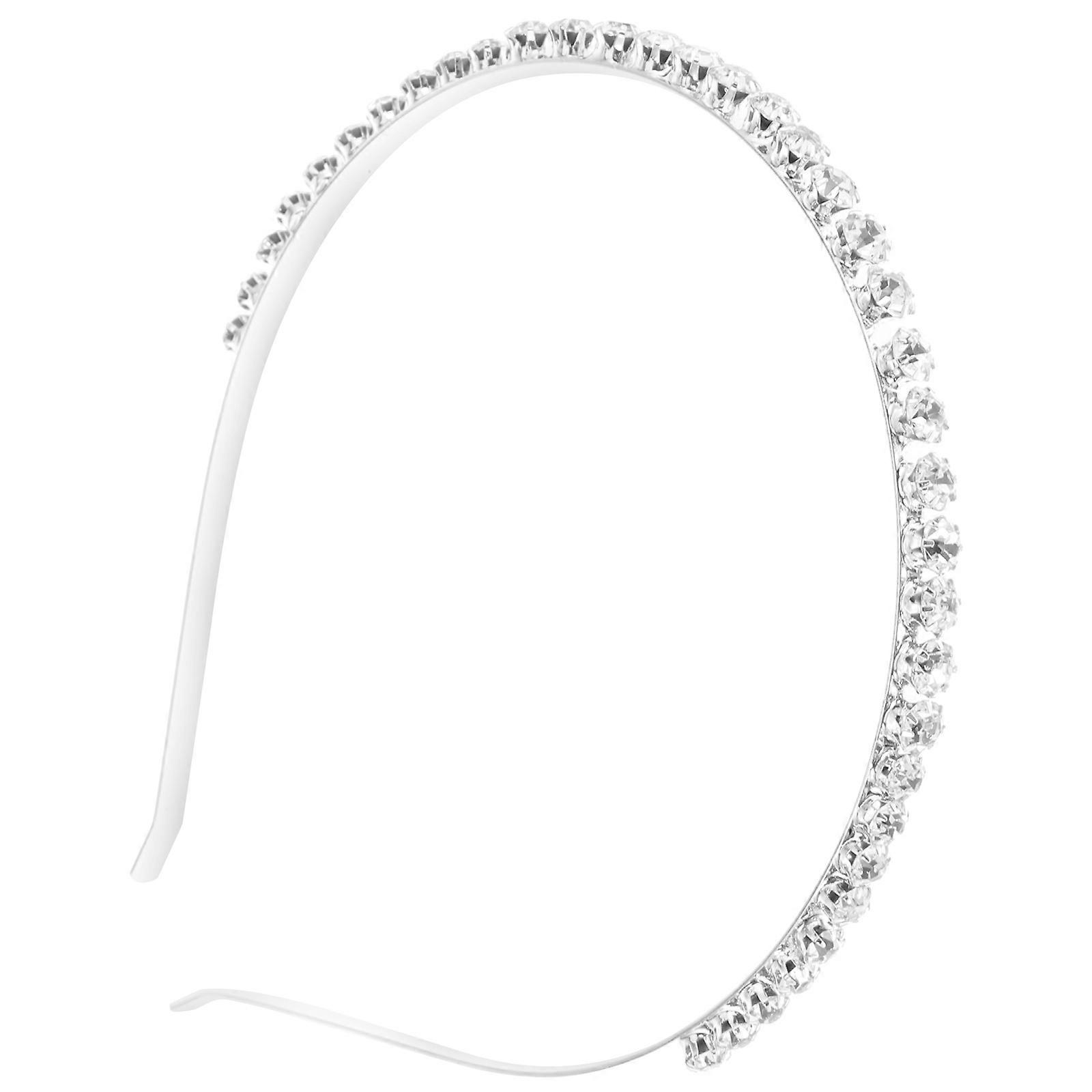 Here's a polished and engaging product description for your **Rhinestone Metal Headband**:

 

✨ **Elegant Rhinestone Metal Headband for Women** ✨