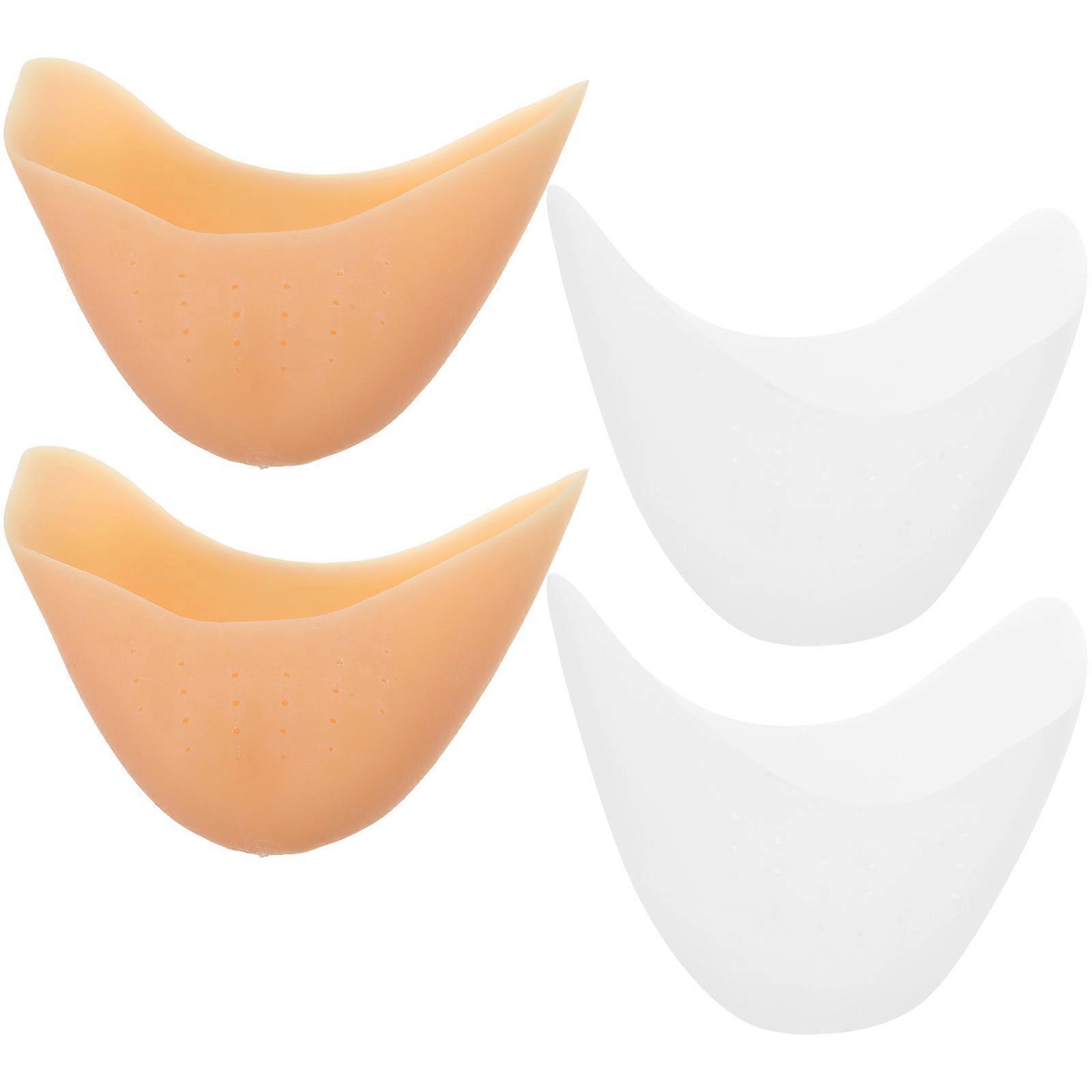 Toe Covers 2 Pairs High Heels Toe Caps For Women Assorted For Wearing High Heels And Ballet Dancing