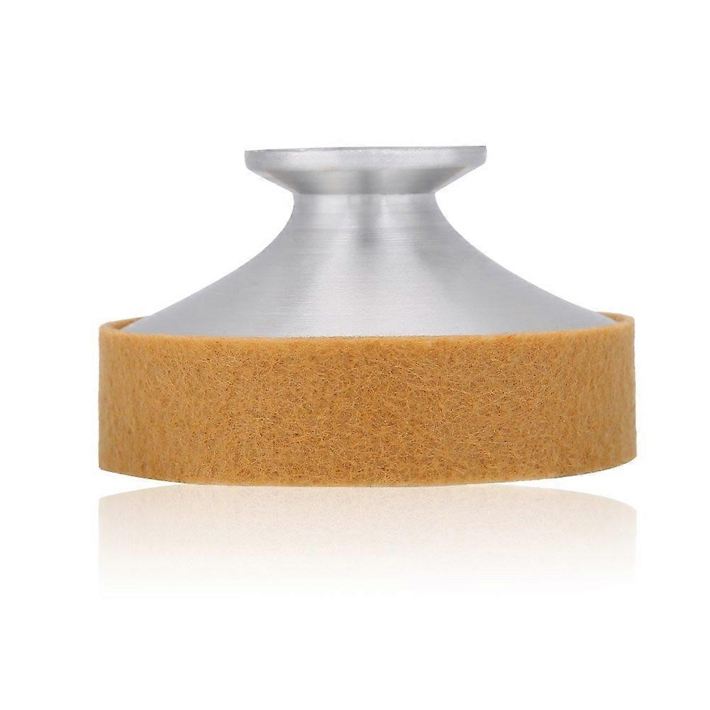 Alto Saxophone Mute - Aluminum Alloy Sax Dampener for Practice, Noise Reduction Silencer, Apricot Color
