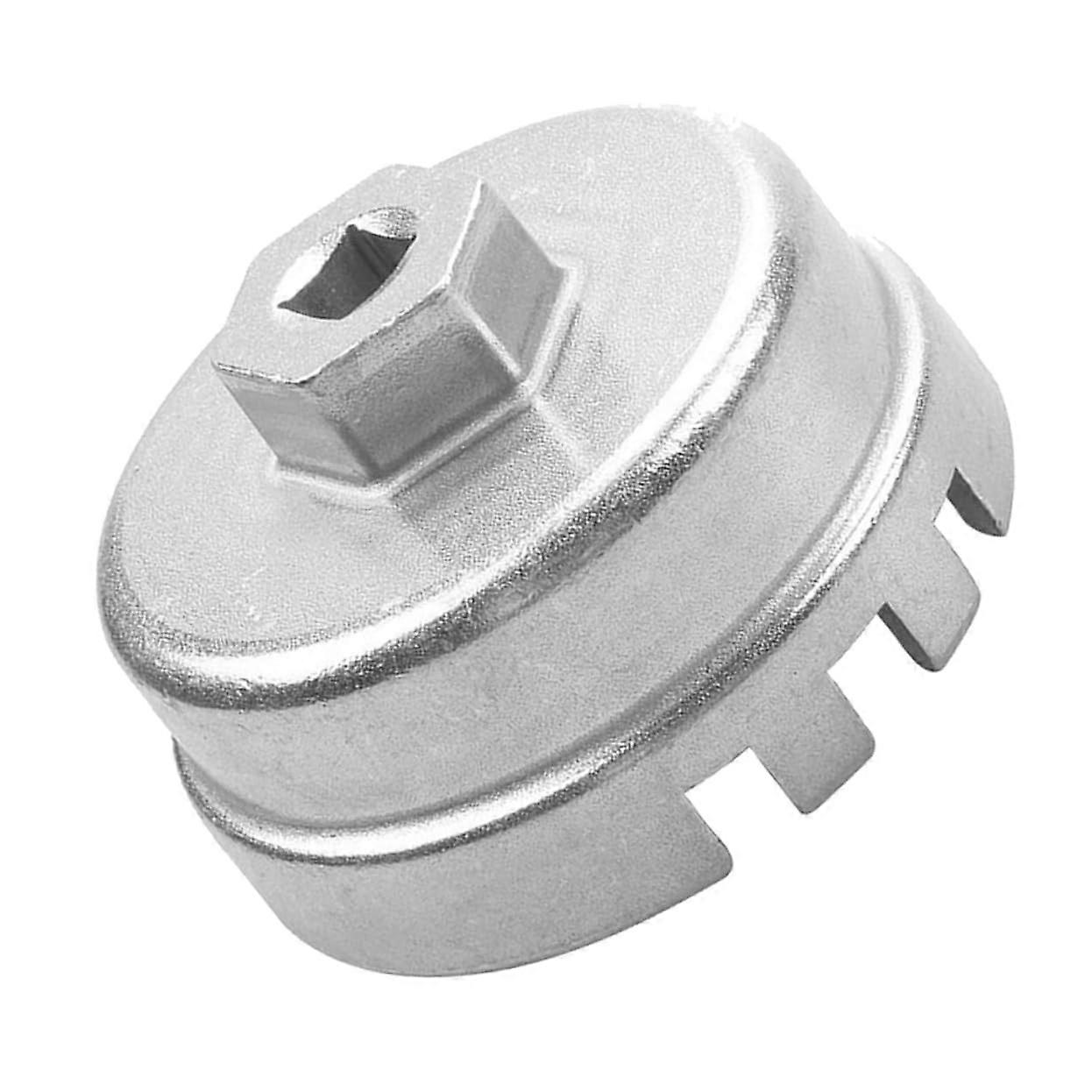 Aluminium Oil Filter Wrench Adjustable Durable Silver-Colored For Multiple Car Models Oil Filter Change