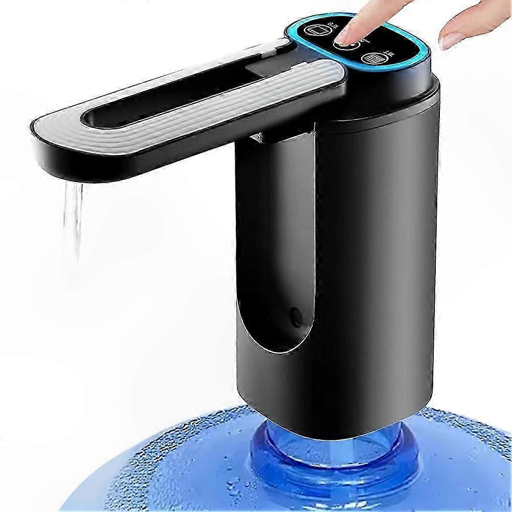 Electric Water Dispenser Pump for 5-Gallon Bottles, Portable Type-C Charging, Automatic Operation