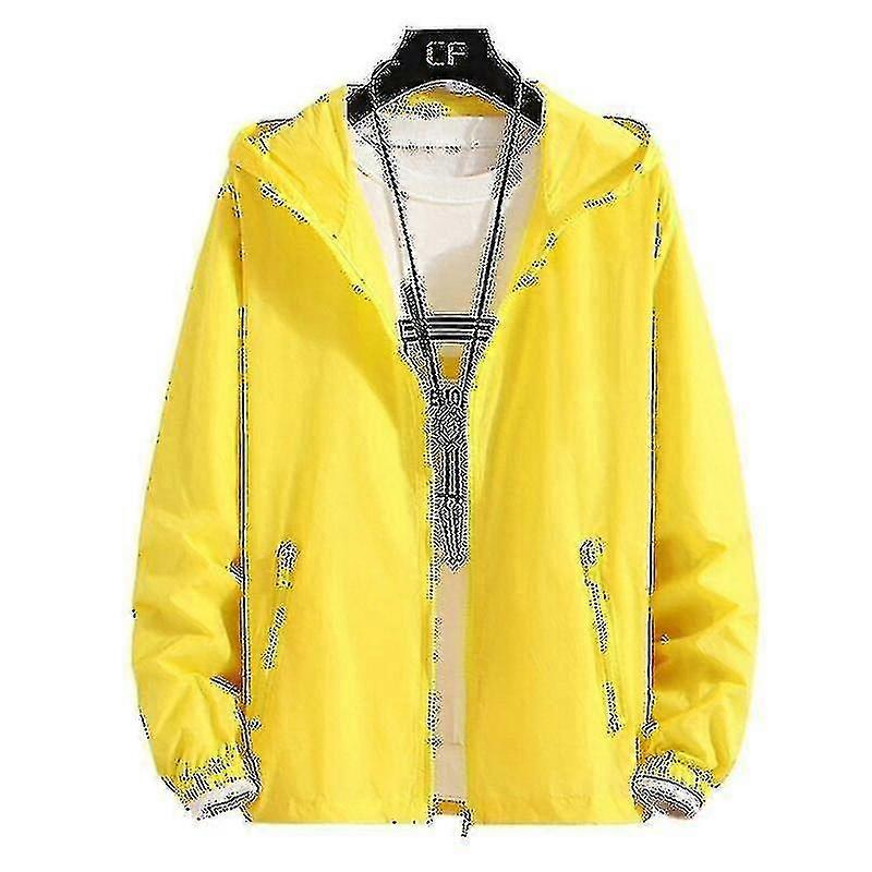 Quick dry waterproof jacket for men in plus sizes 8XL 7XL 6XL, sunscreen coat