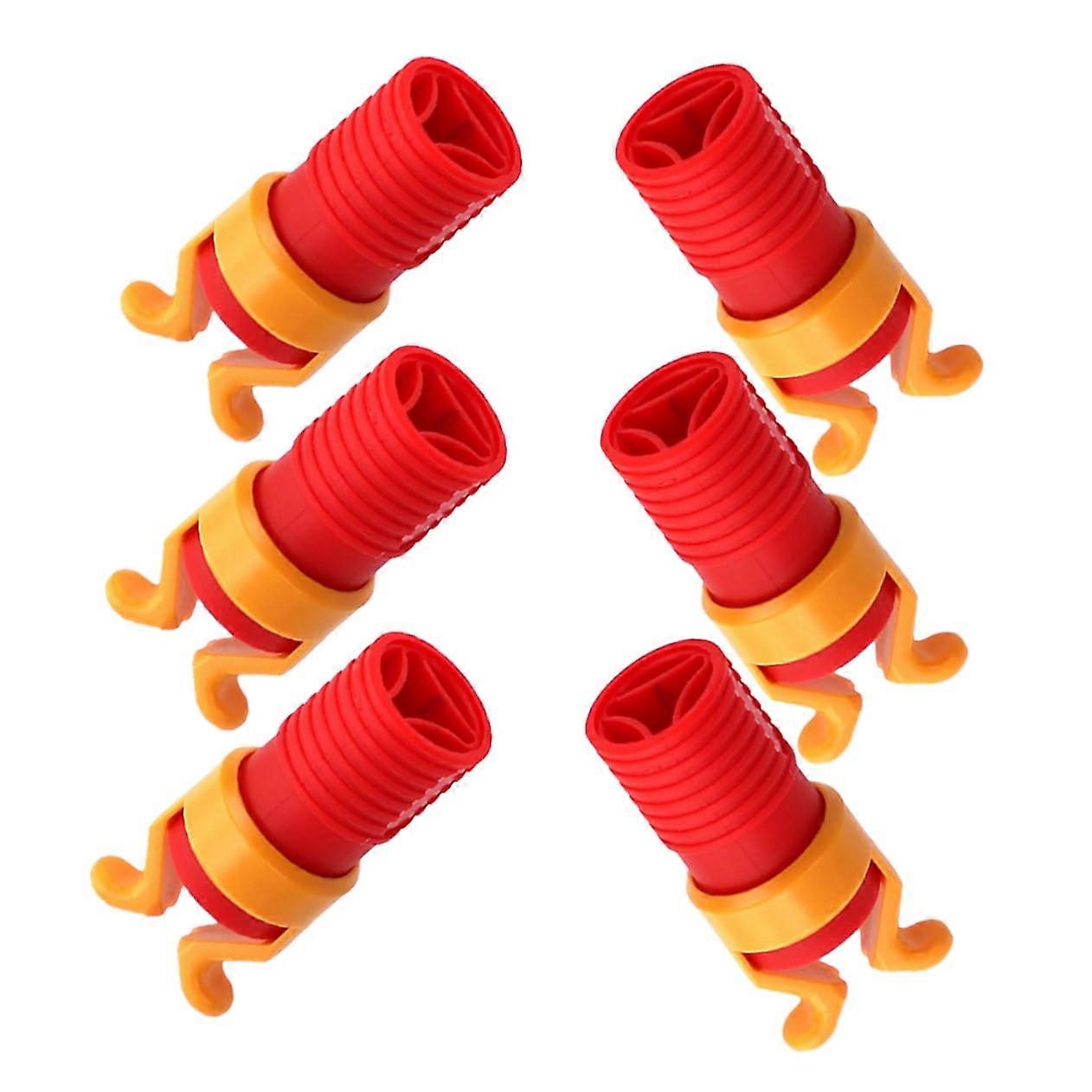 6Piece Screw Clamp Set Durable ABS Plastic Universal Woodworking Clamp Practical Screw Grip for Secure Fixation of Various Items