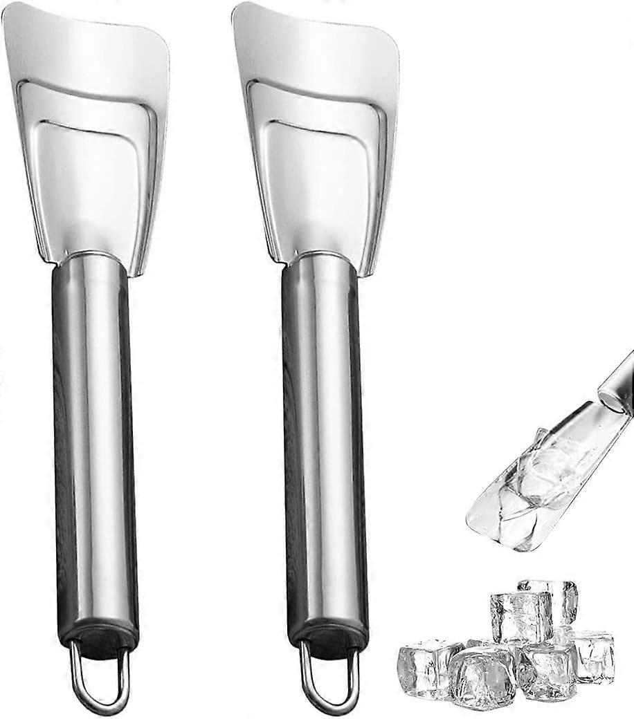 Kitchen refrigerator stainless steel ice scoop 2pcs