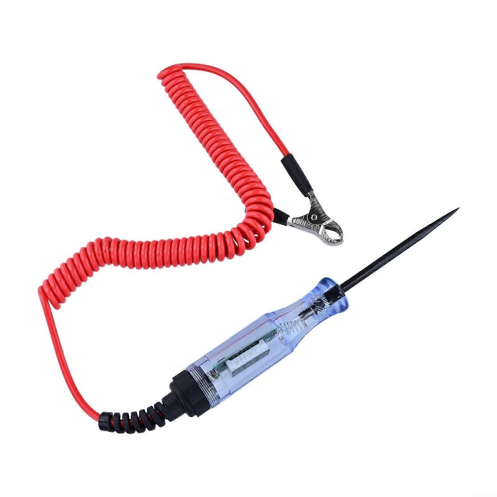 Voltage Circuit Tester Automotive Light Test Tool with DC Testing Range for 6V to 12V Vehicles