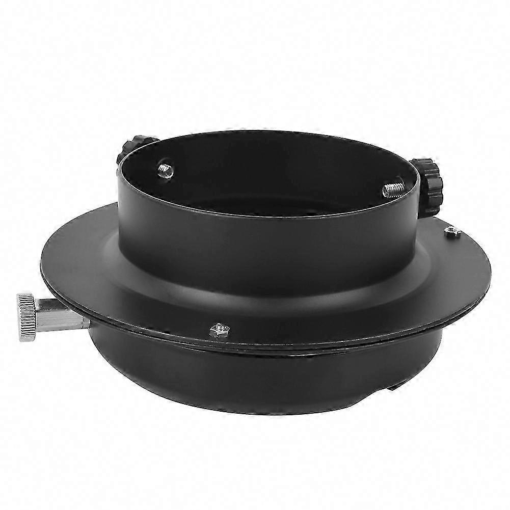 Alloy Black Adapter Ring for Small Photography Light to Bowens Mount