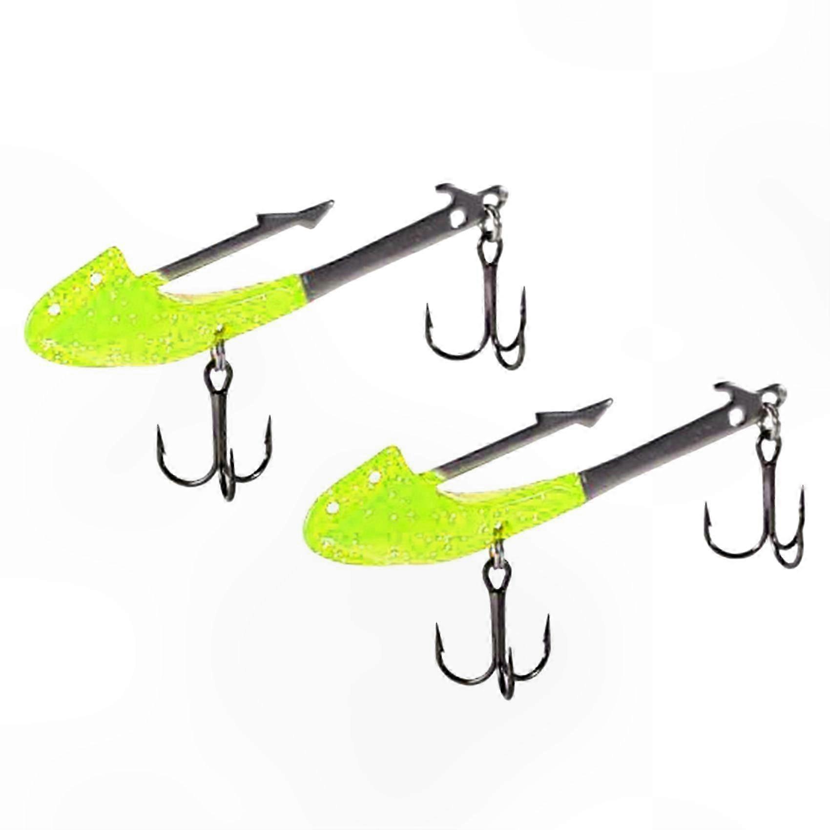 Glowing Soft Fishing Lure with UV Effect, 6.2cm, 14g, for Saltwater and Freshwater Use