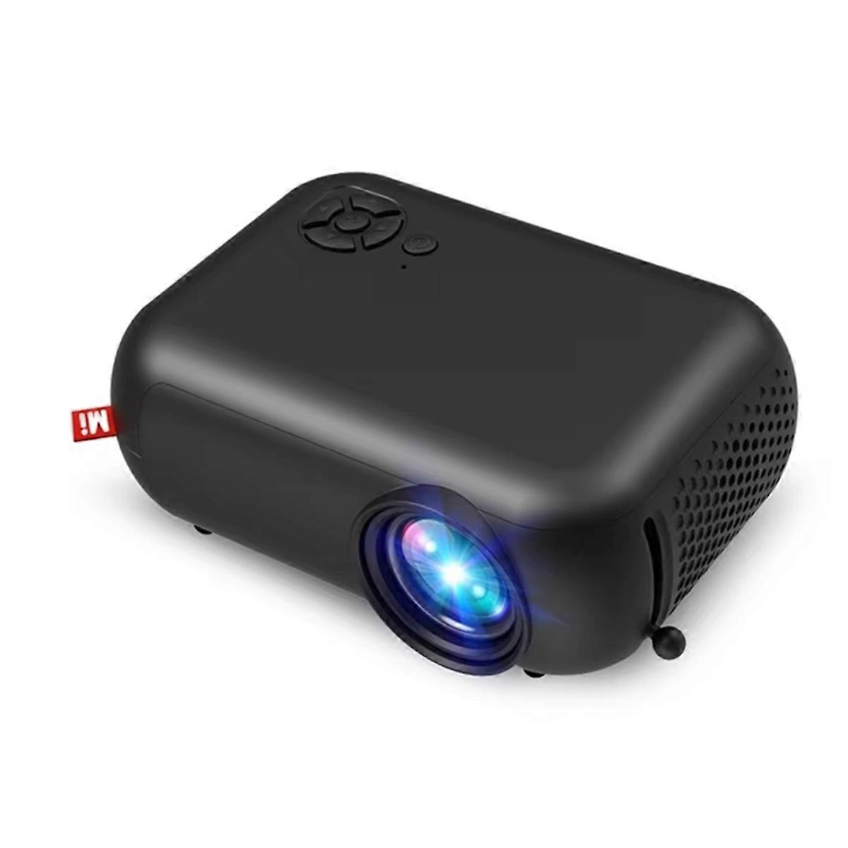 A10 Mini LED WiFi Projector Native Support 1080P Video Player EU Plug