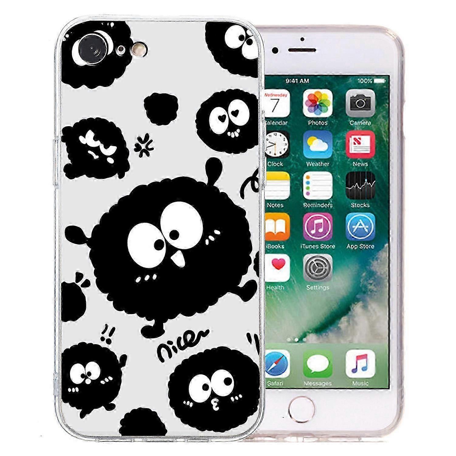 For iPhone 7/8/SE (2020)/SE (2022) Case Printed Pattern TPU Phone Back Cover