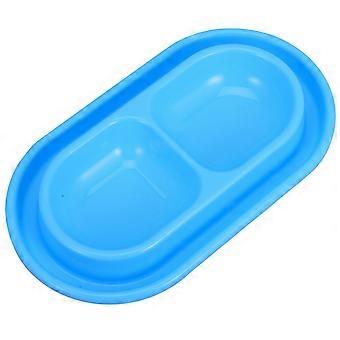 Double plat pour chat Mangeoire pour animaux de compagnie Bol d’eau pour petits chiens de taille moyenne CatBols de nourriture pour chat à l’épreuve des fourmis pour une utilisation en extérieur