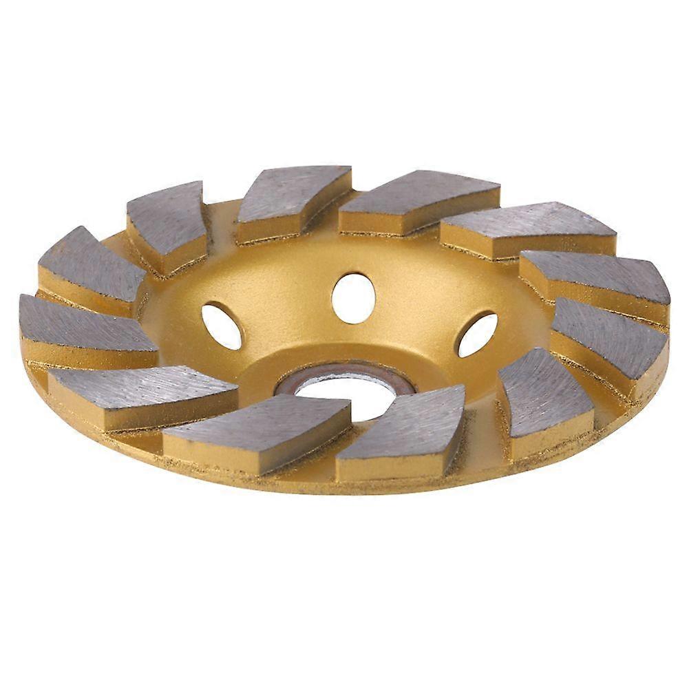 10cm Diamond Segment Grinding Wheel Disc 6 Holes For Marble Concrete Stone
