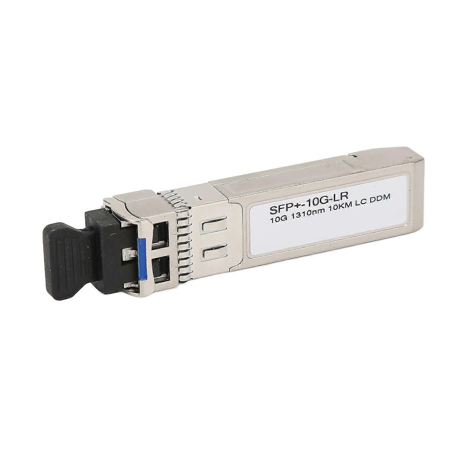 10G SFP+ Optic Single Mode Dual Fiber TX1310nm 10km Transmission Distance Support DDM LC Gigabit Module for Router