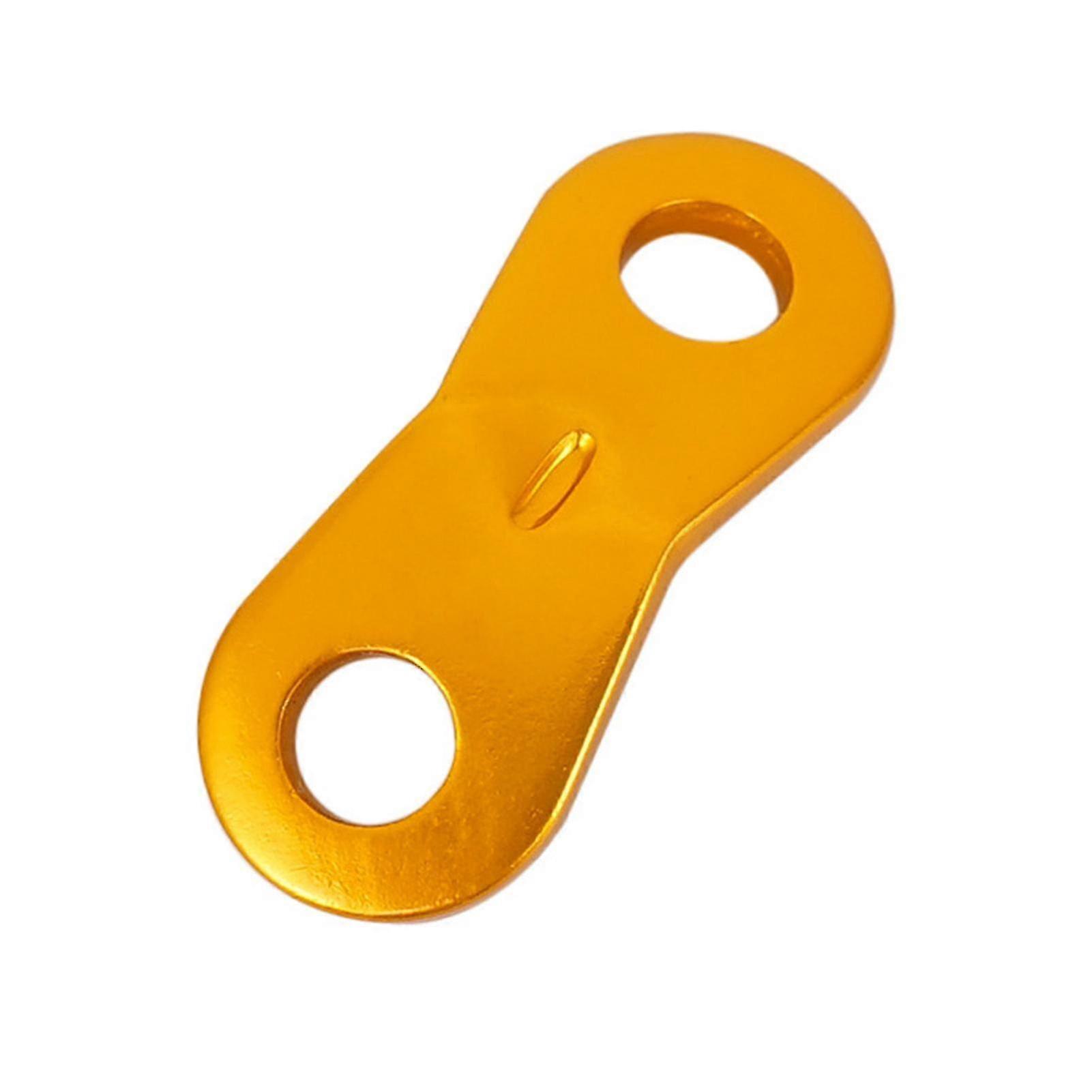 Outdoor Camping Double Eye Rope Buckle Non-slip Aluminum Alloy Tent...
