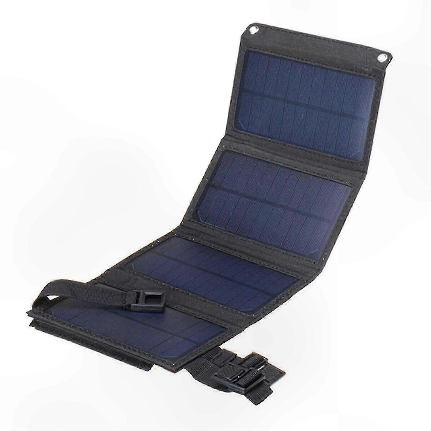 Portable 100W Solar Charger with USB Output, Foldable and Durable for Outdoor Activities